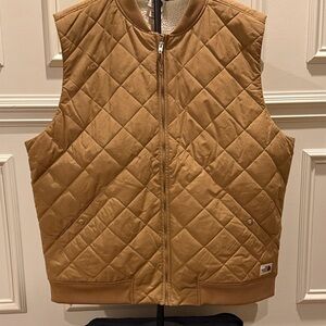 The North Face Quilted Brown Vest